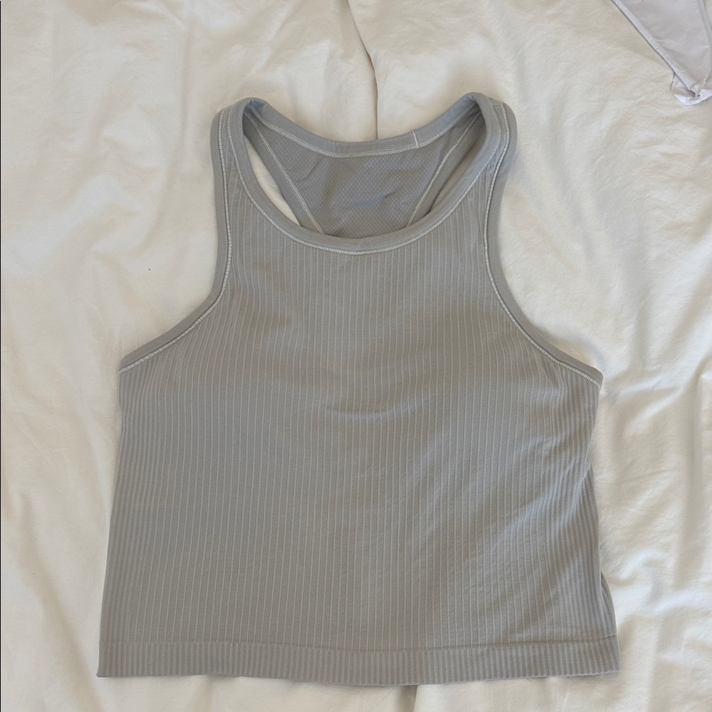 Lululemon Ebb to Street Cropped Racerback Tank Top